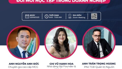 Webinar record: Đổi mới học tập trong doanh nghiệp