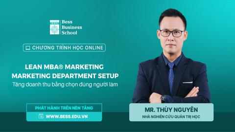 Lean MBA® Marketing | Organization