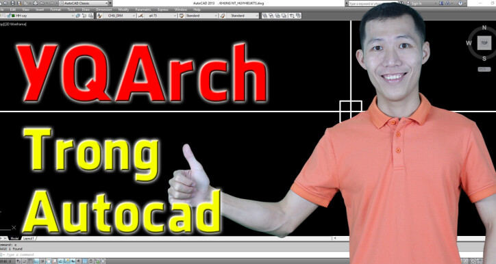 YQArch trong Autocad